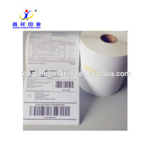 Etiquetas de papel de etiqueta de impressão de etiqueta de rolo